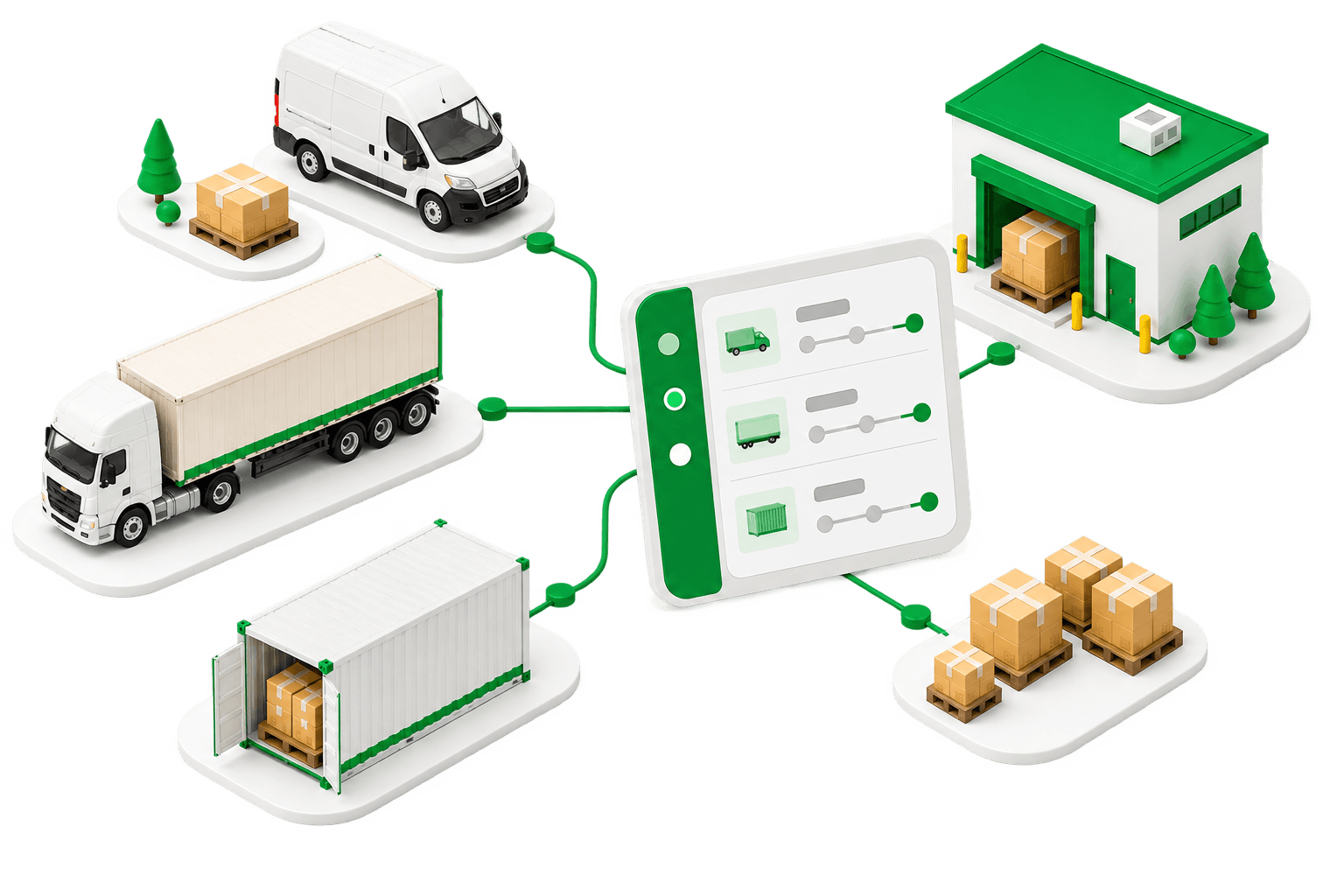 One UUCargo platform coordinating parcel, freight, container, and warehouse partners